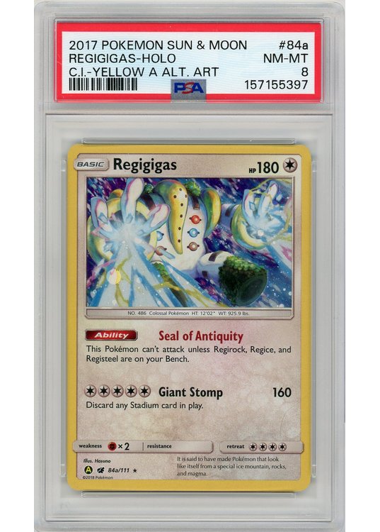Regigigas 84a/111 PSA 8