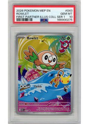 Rowlet MEP043 PSA 10