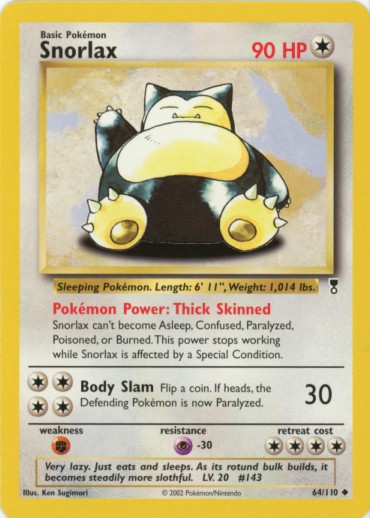 Snorlax - 64/110