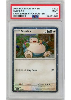 Snorlax – SVP122 – PSA 9