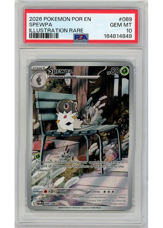 Spewpa 089/088 PSA 10
