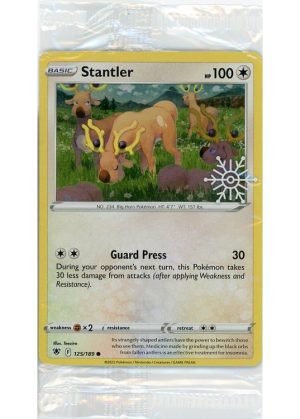 Stantler - 125/189 - Snowflake Stamp - Sealed