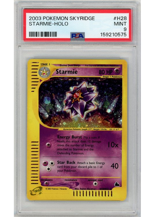 Starmie H28/H32 PSA 9