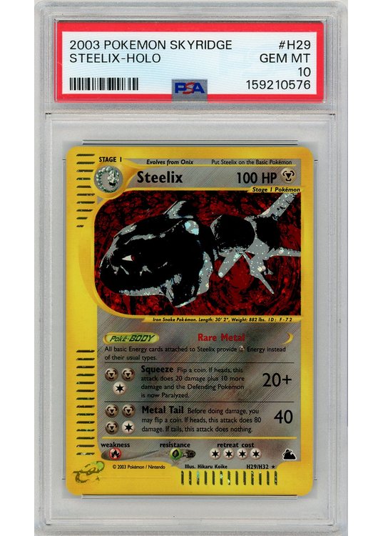 Steelix H29/H32 PSA 10
