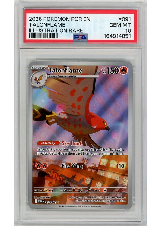 Talonflame 091/088 PSA 10