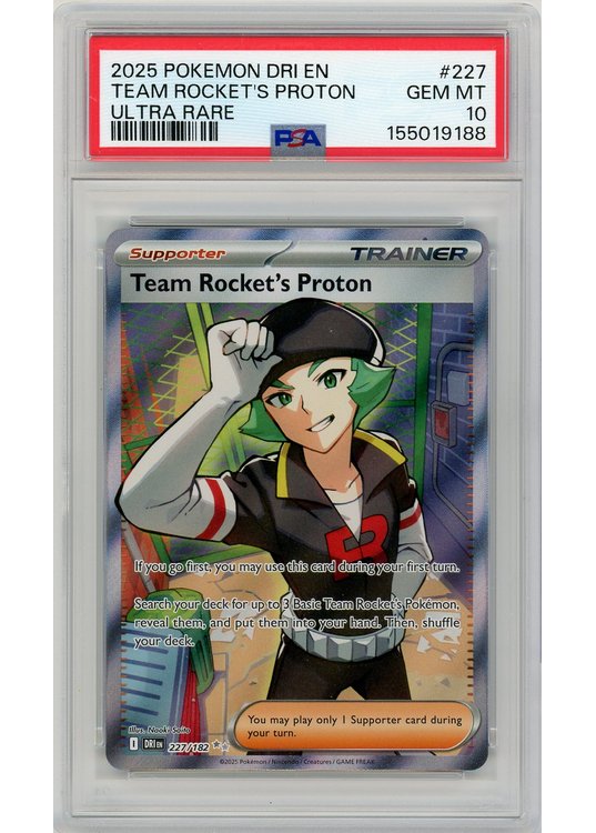 Team Rocket's Proton 227/182 PSA 10