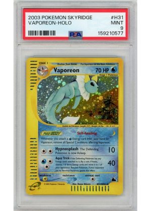 Vaporeon – H31/H32 – PSA 9