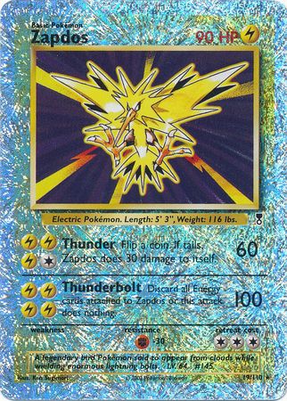 Zapdos - 19/110 - Reverse