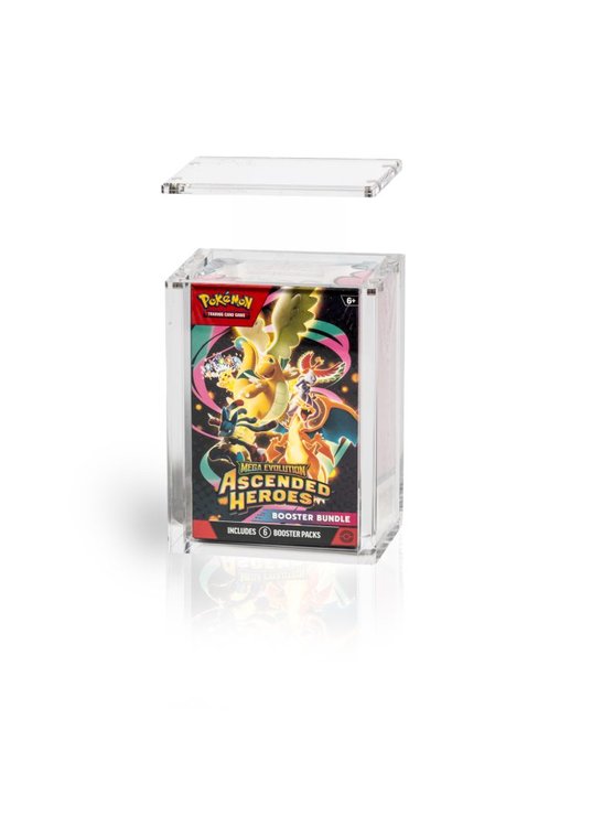 Akryl Display Case til Pokémon Booster Bundle V2 (til Ascended & frem)