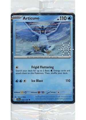 Articuno – 032/159 – Snowflake Stamp – Sealed