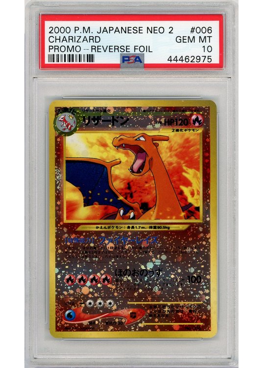 Charizard 006 Reverse Foil PSA 10