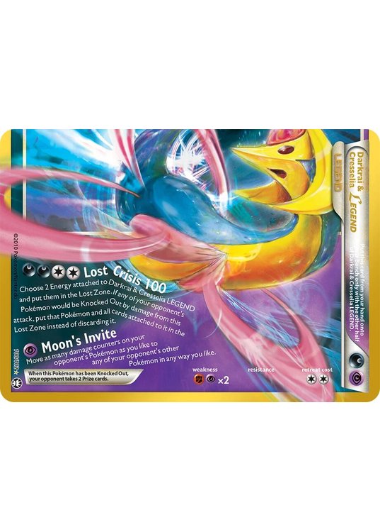Darkrai & Cresselia Legend (bottom)[Triumphant] - Classic Collection - 100/102