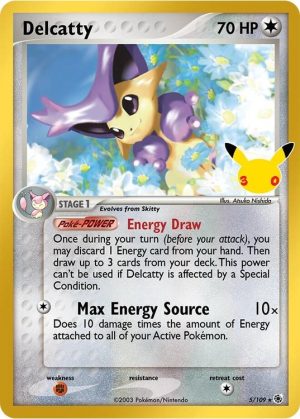 Delcatty [EX Ruby & Sapphire] – Classic Collection – 5/109 (Holo)