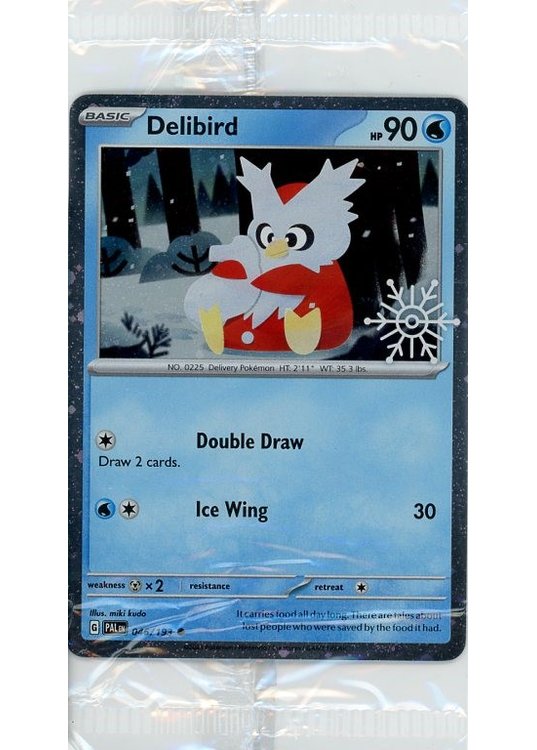 Delibird 046/193 - Snowflake Stamp - Sealed