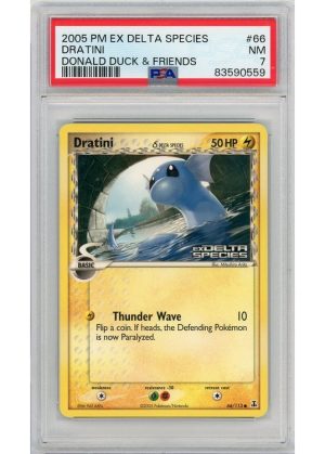 Dratini &delta; – EX Delta Species Stamp – 66/113 – PSA 7