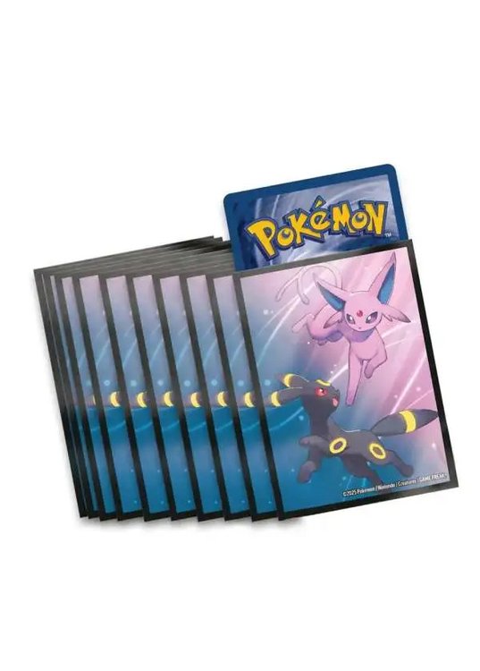 Espeon & Umbreon Deck Protector Sleeves 65 stk. top-loading (66x91mm) -