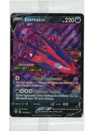 Eternatus V – 116/189 – Darkness Ablaze Stamp – JUMBOkort – Sealed
