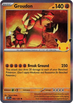 Groudon – 082/128 (Holo)