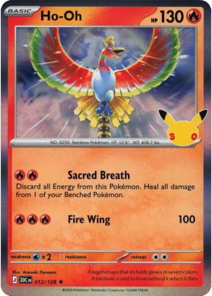 Ho-Oh - 012/128 (Holo)