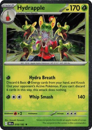Hydrapple – 018/182 – Cosmos Holo
