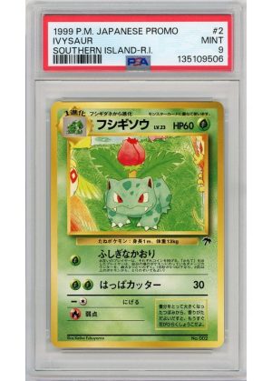 Ivysaur – Southern Island – 002 – PSA 9