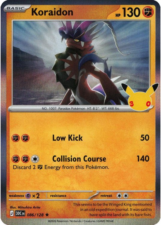 Koraidon - 086/128 (Holo)