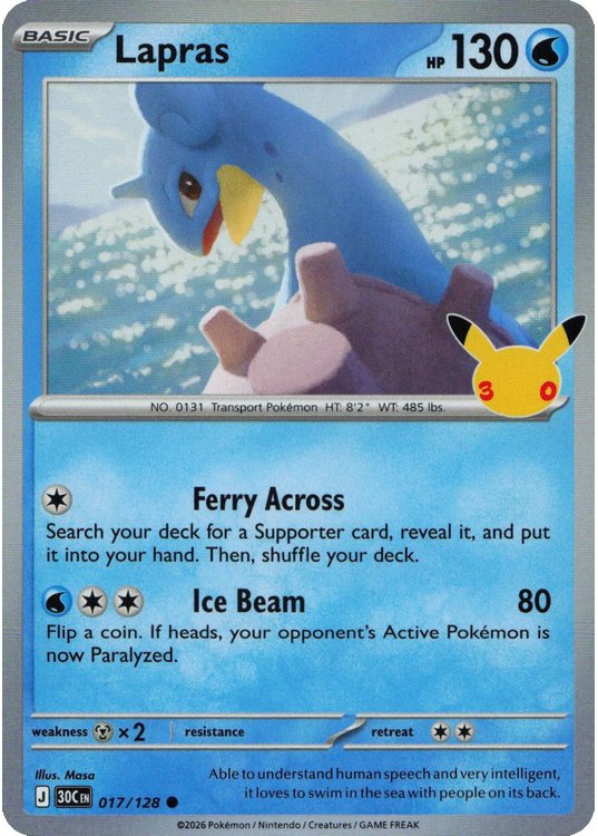 Lapras - 017/128