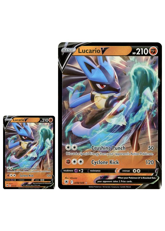 Lucario V – 78/189 - JUMBOkort