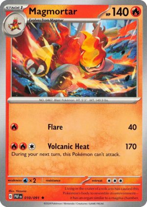 Magmortar – 010/091 – Non Holo
