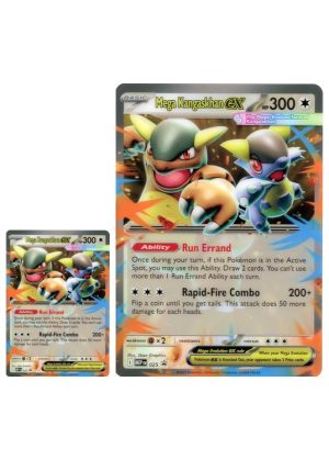 Mega Kangaskhan ex – MEP025 (3D effekt) – JUMBOkort