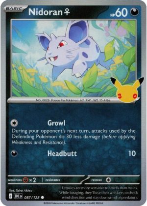 Nidoran &female; - 087/128