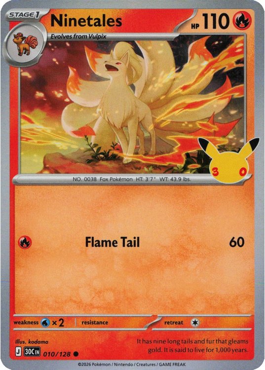 Ninetales - 010/128