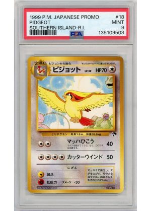 Pidgeot – Southern Island – 018 – PSA 9
