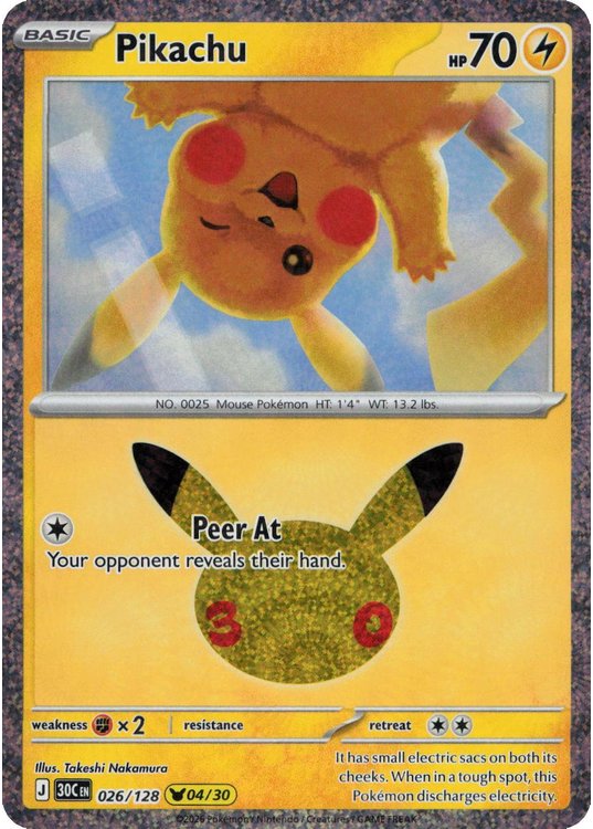 Pikachu [ 04/30] - 026/128