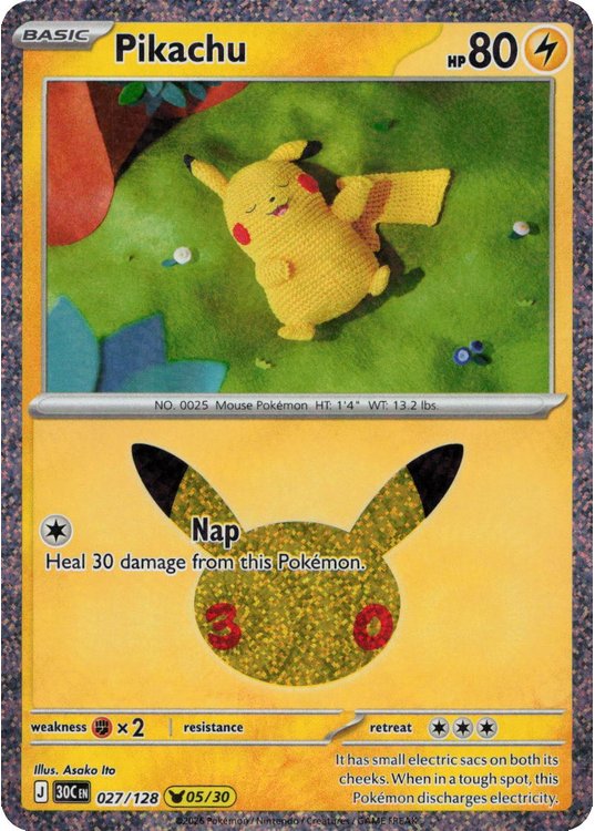 Pikachu [ 05/30] - 027/128