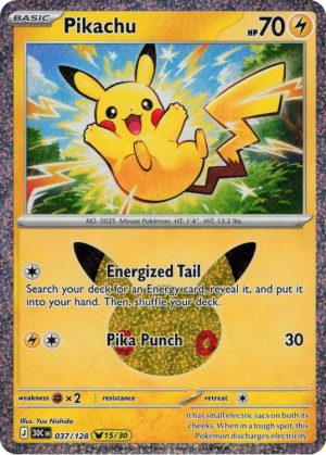 Pikachu [ 15/30] - 037/128