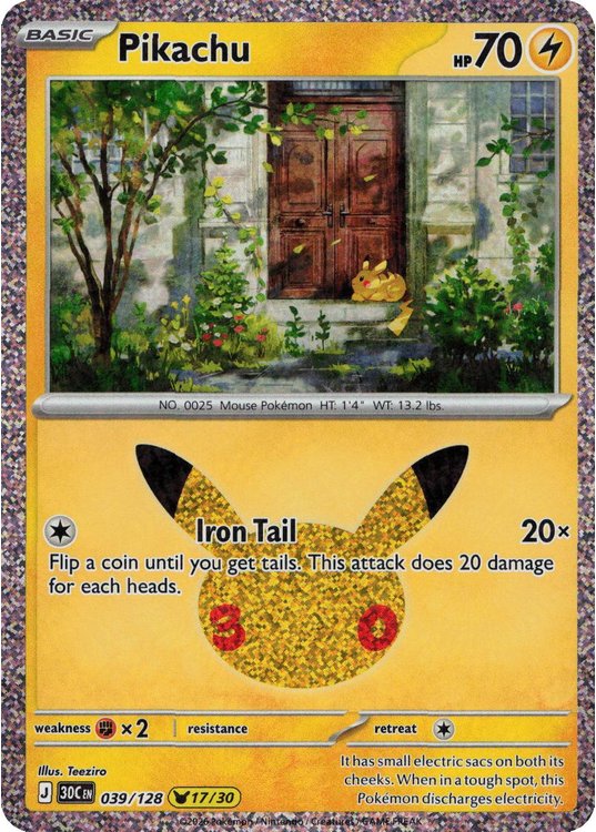 Pikachu [ 17/30] - 039/128