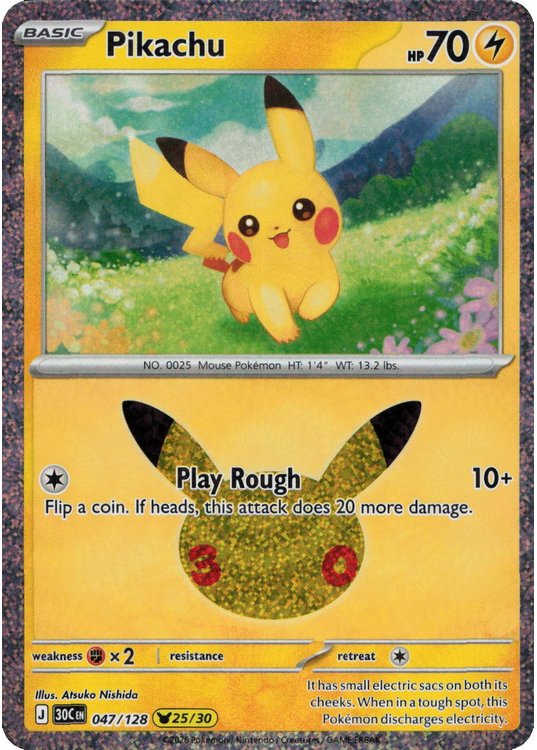 Pikachu [ 25/30] - 047/128