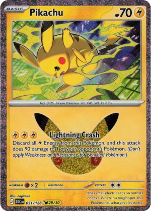 Pikachu [ 29/30] - 051/128