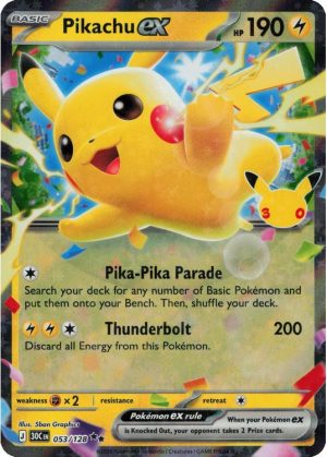 Pikachu ex - 053/128