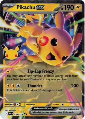 Pikachu ex - 054/128