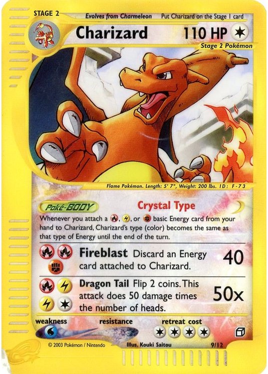 Charizard box topper