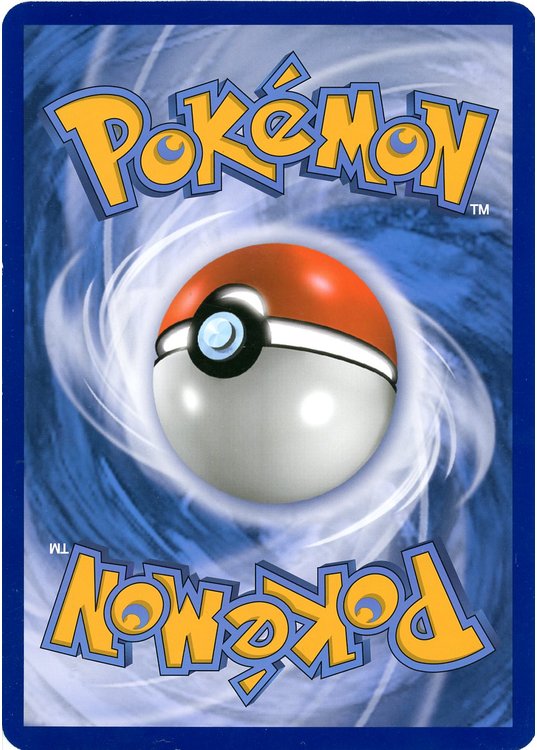 Pokemons loppefund JUMBOkort nr. 724 - Bagside