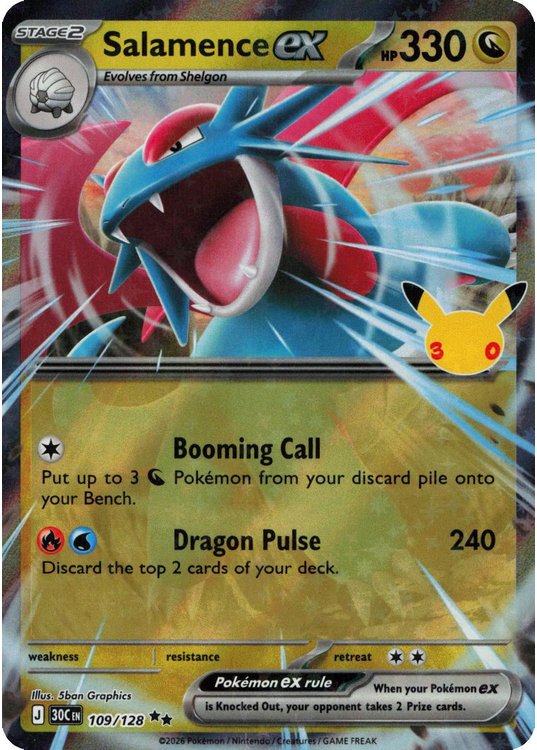 Salamence ex - 109/128