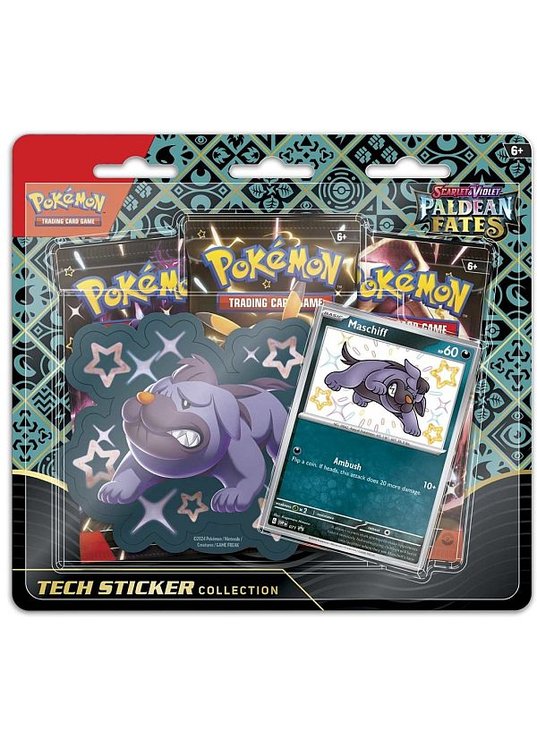 Shiny Maschiff blister pack (3 stk.) - SV04.5 Paldean Fates