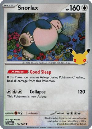 Snorlax – 119/128