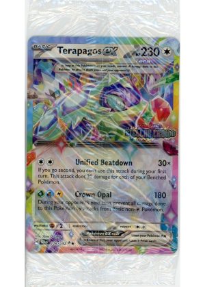 Terapagos ex – 128/142 – Stellar Crowne Stamp – JUMBOkort – Sealed