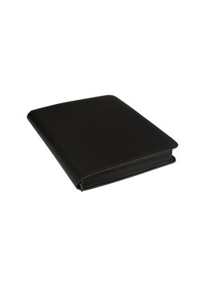 Toploadermappe i høj kvalitet: PremiumSets 9-Pocket Zip-Up Album – Sort