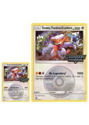 Tornadus, Thundurus & Landorus – Legendary Pokémon stamp – JUMBOkort