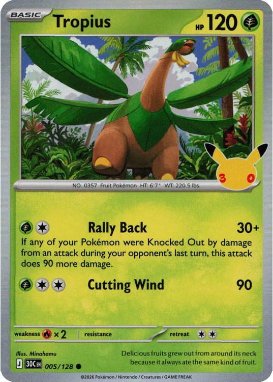 Tropius - 005/128
